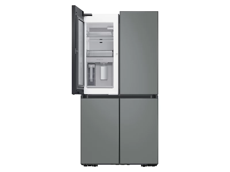 Bespoke 4-Door Flex™ Refrigerator (29 cu. ft.) in Grey Glass BNDL1616699630054