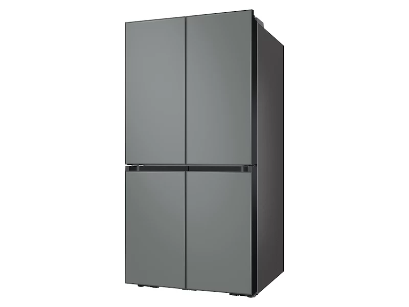 Bespoke 4-Door Flex™ Refrigerator (29 cu. ft.) in Grey Glass BNDL1616699630054