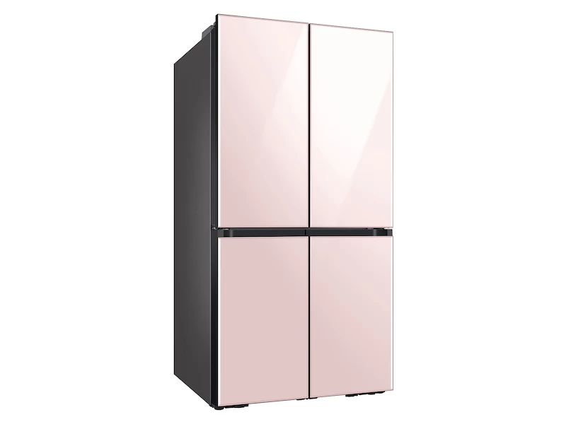 Bespoke 4-Door Flex™ Refrigerator (29 cu. ft.) in Rose Pink Glass BNDL1616701234243, product image 2 of 11