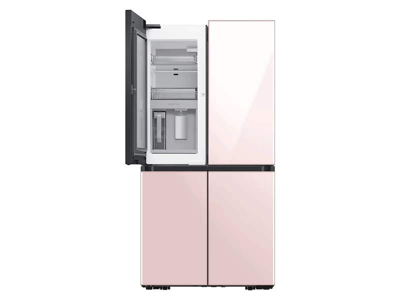 Bespoke 4-Door Flex™ Refrigerator (29 cu. ft.) in Rose Pink Glass BNDL1616701234243, product image 11 of 11
