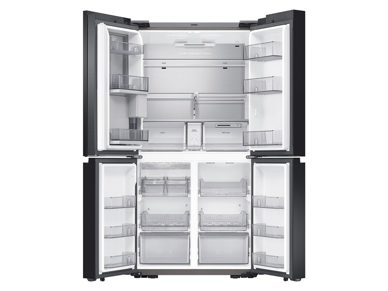 29 cu. ft. Smart BESPOKE 4-Door Flex Refrigerator with Customizable Panel Colors featuring a Limited Edition Design BNDL1620073838814