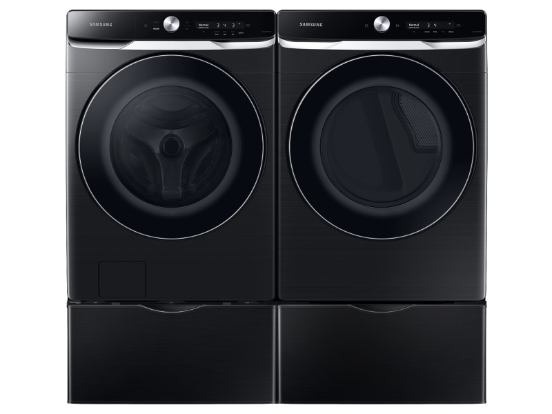Front Load Washer with OptiWash and CleanGuard™, Dryer with Super Speed Dry and two 27” Pedestals set BNDL1624477867778