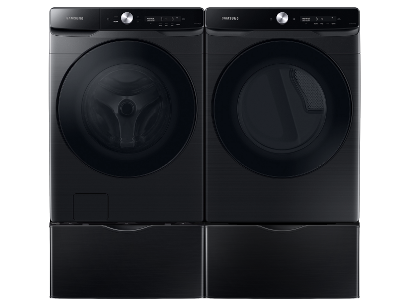 Front Load Washer with CleanGuard, Dryer with Super Speed Dry and two 27” Pedestals set BNDL1624479420442