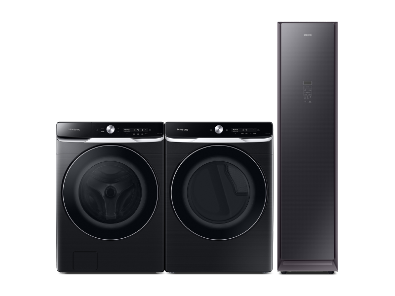AI Powered Smart Dial OptiWash Front Load Washer, AI Powered Smart Dial Super Speed Dry Dryer and AirDresser package BNDL1629234607661