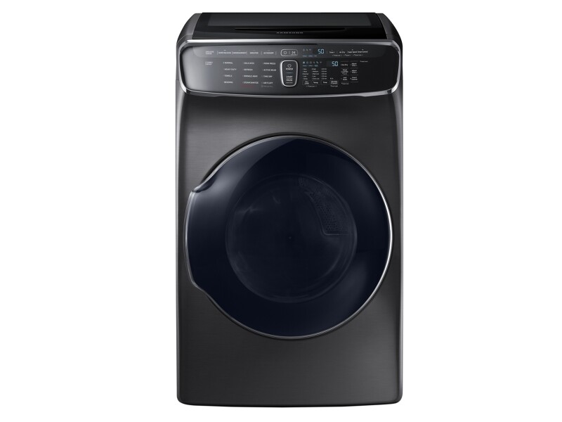 Smart FlexWash Washer, Smart FlexDry™ Dryer and two matching risers package BNDL1629234808430