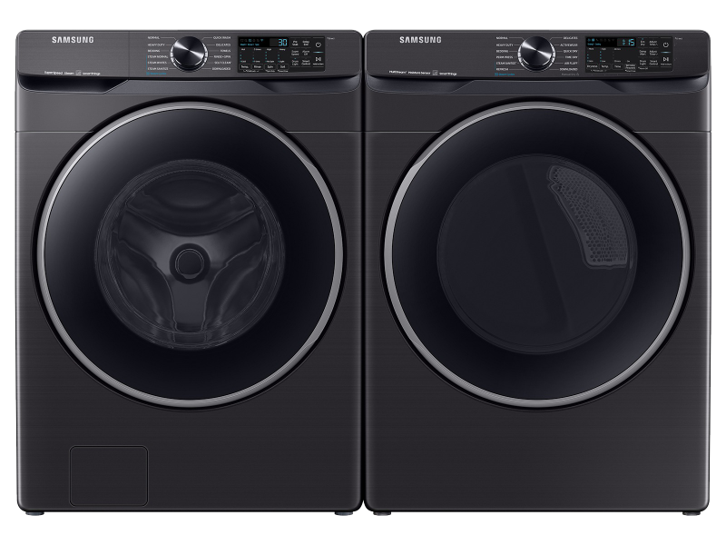 Smart Front Load Super Speed Wash Washer and Smart Steam Sanitize+ Gas Dryer package BNDL1634761318308