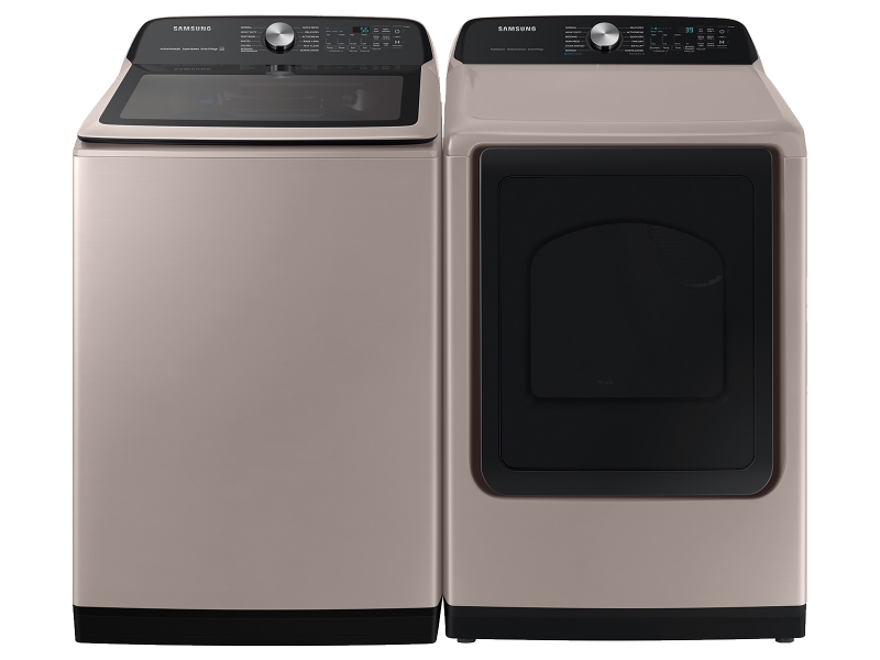 Smart Top Load Super Speed Wash Washer and Smart Steam Sanitize+ Electric Dryer package BNDL1634767726234