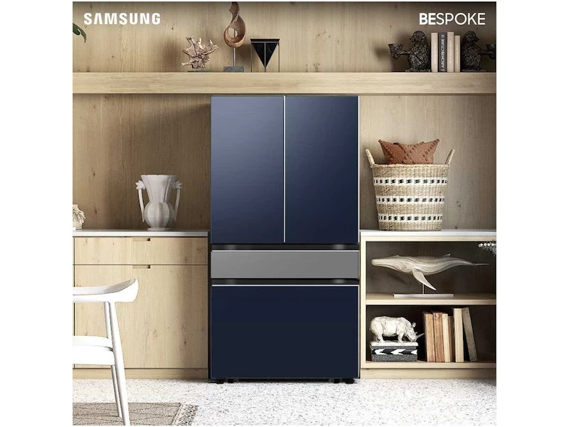Bespoke 4-Door French Door Refrigerator (23 cu. ft.) with AutoFill Water Pitcher BNDL1646082801092