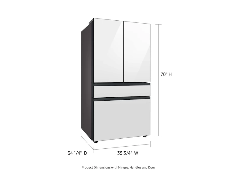 Bespoke 4-Door French Door Refrigerator (29 cu. ft.) with AutoFill Water Pitcher BNDL1646319910177, product image 12 of 12