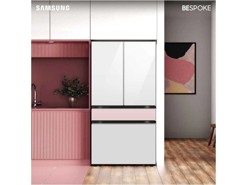 Bespoke 4-Door French Door Refrigerator (23 cu. ft.) with Beverage Center BNDL1646347973481