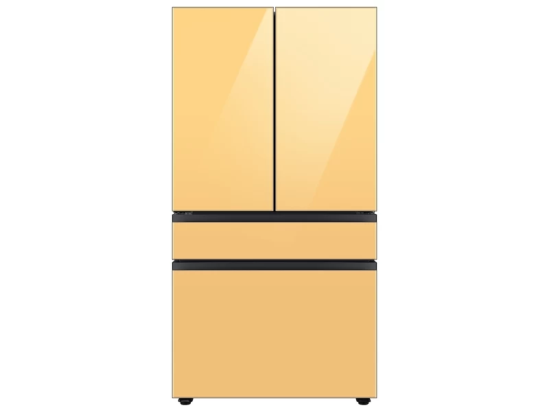 Bespoke 4-Door French Door Refrigerator (23 cu. ft.) with AutoFill Water Pitcher and Customizable Door Panel Colors BNDL1649366230702