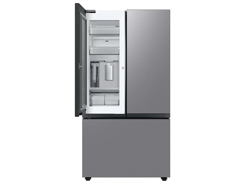 Bespoke 3-Door French Door Refrigerator (24 cu. ft.) with Beverage Center™ in Morning Blue Glass BNDL1650312557946