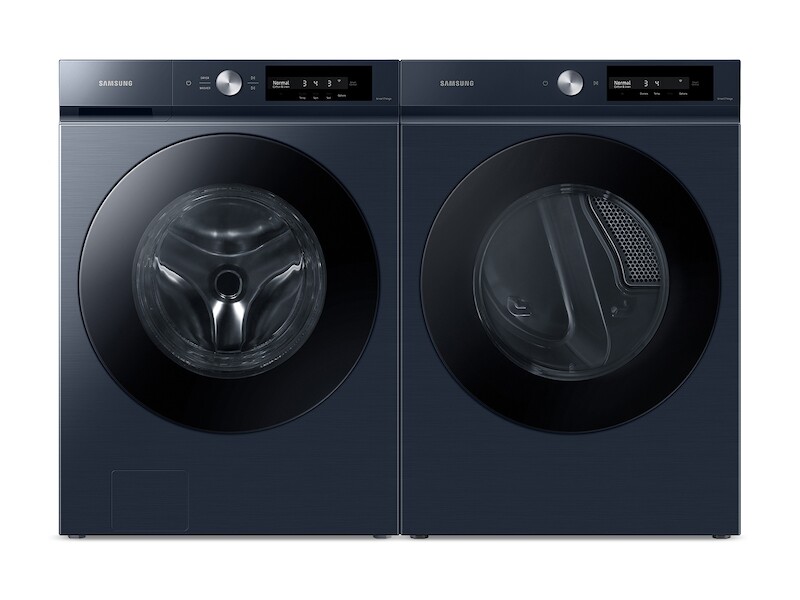Bespoke 4.6 cu. ft. Large Capacity Front Load Washer with Super Speed Wash and Electric Dryer with Super Speed Dry and AI Smart Dial BNDL1668782992720