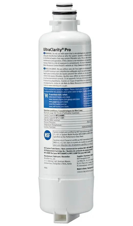 UltraClarityPro Water Filter BORPLFTR50 RA450022 REPLFLTR55 11032531 BORPLFTR55