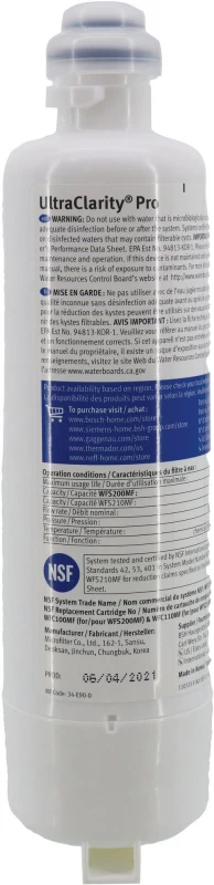 UltraClarityPro Water Filter BORPLFTR50 RA450022 REPLFLTR55 11032531 BORPLFTR55