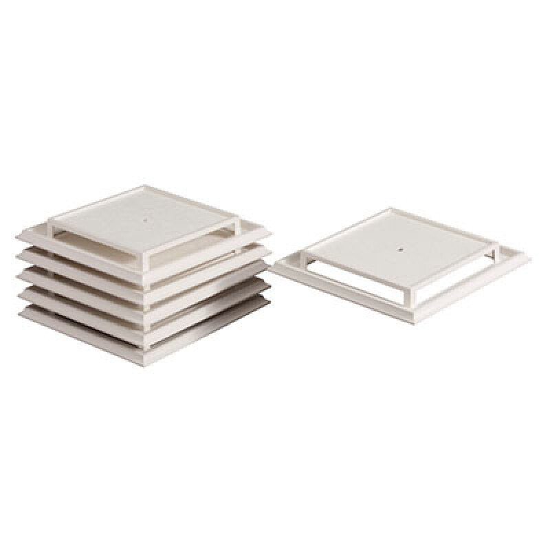Grille/Cover, Center Screw-Mounted, White BP34