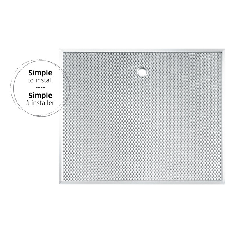 Genuine Replacement Aluminum Filter for Range Hoods, 14-3/8" x 11-7/8", Fits Select Models, (2-Pack) BPS3FA30