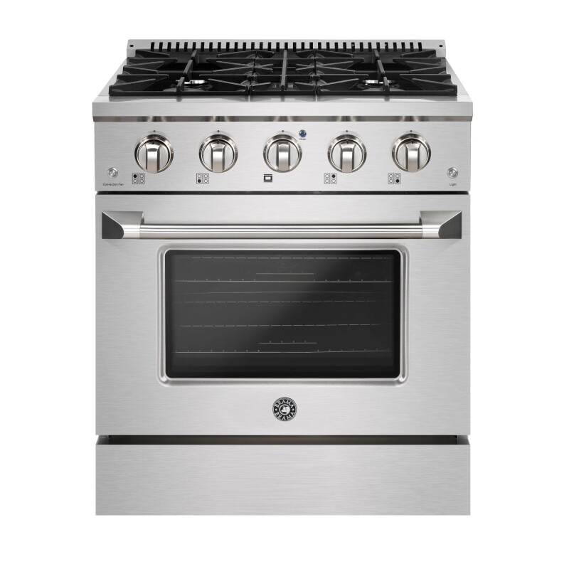 30" Gas Range and Oven, in Stainless Steel BR3001SSGG