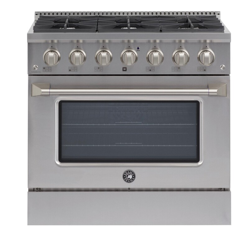36" Dual Fuel Range, in Stainless Steel BR3601SSDF