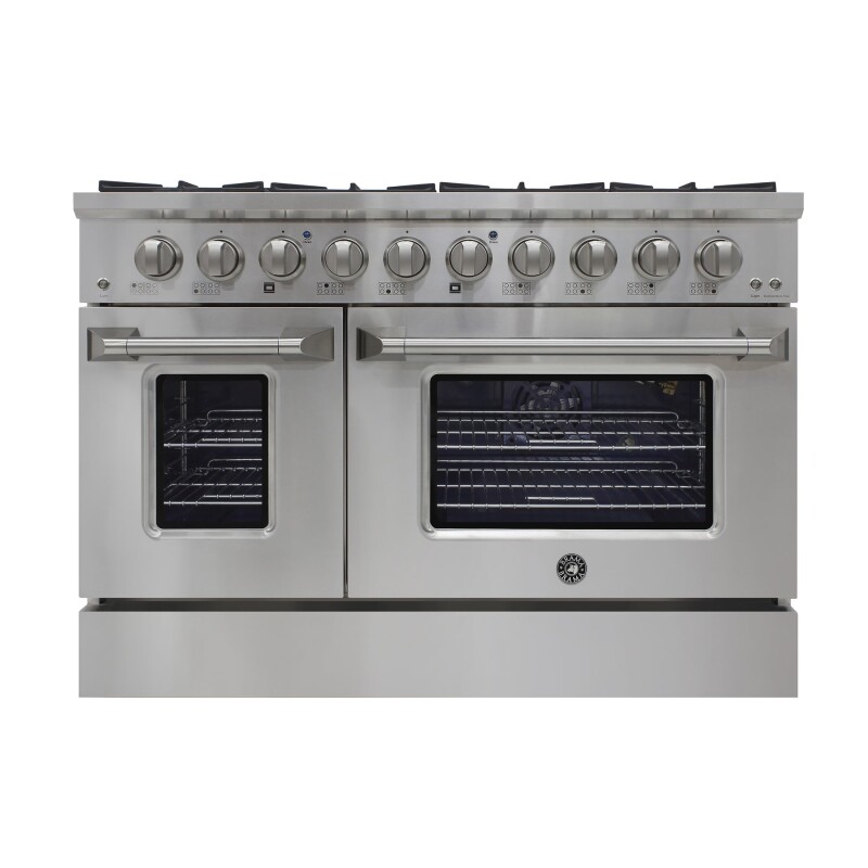 48" Double Oven Gas Range, in Stainless Steel BR48SSGG