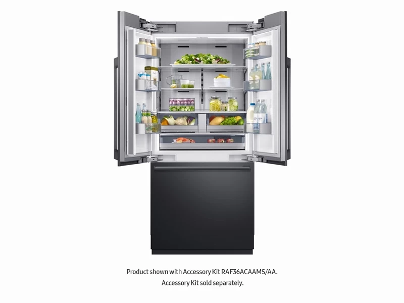 21 cu ft. Capacity 3-Door French Door 36" Built-In Chef Collection Refrigerator BRF365200AP