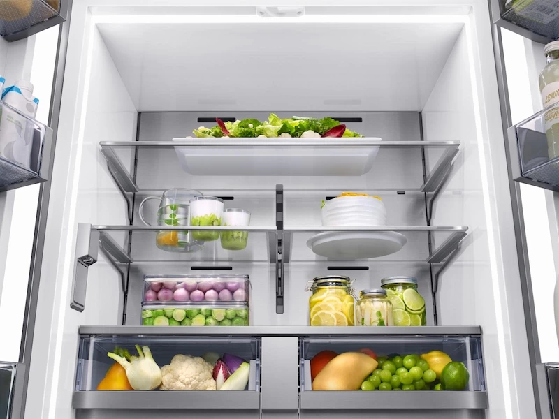 21 cu ft. Capacity 3-Door French Door 36" Built-In Chef Collection Refrigerator BRF365200AP