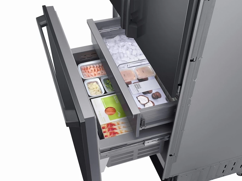 21 cu ft. Capacity 3-Door French Door 36" Built-In Chef Collection Refrigerator BRF365200AP