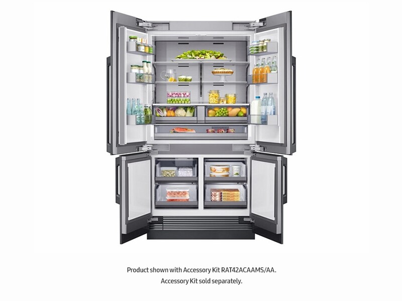 24 cu ft. Capacity 4-Door French Door Panel Ready 42" Built-In Chef Collection Refrigerator BRF425200AP