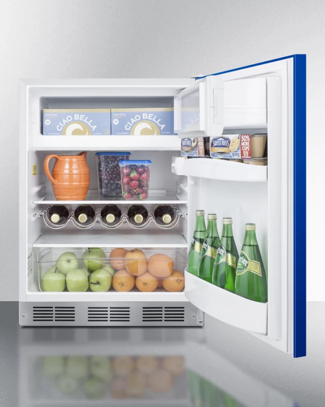 24" Wide Refrigerator-Freezer, ADA Compliant BRF611WHBADA