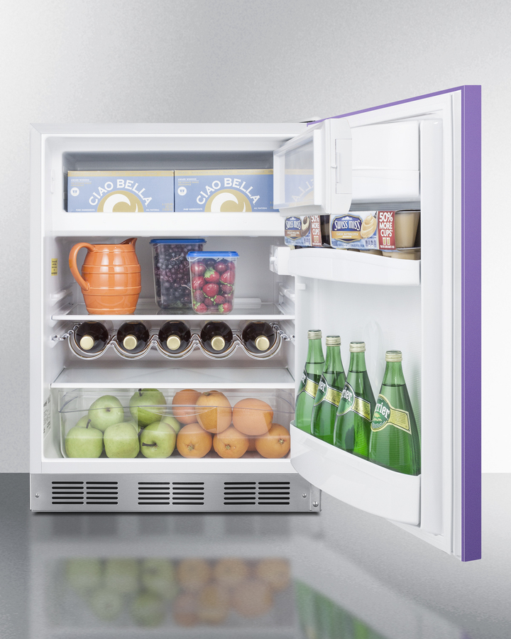 24" Wide Refrigerator-Freezer, ADA Compliant BRF611WHPADA