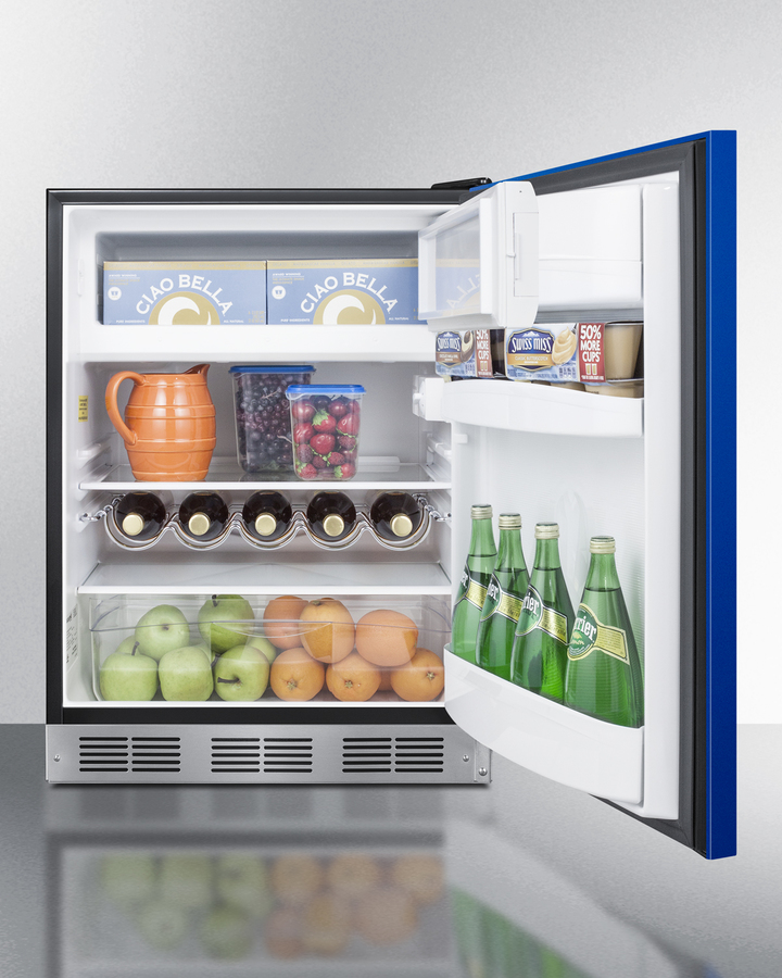 24" Wide Refrigerator-Freezer, ADA Compliant BRF631BKBADA