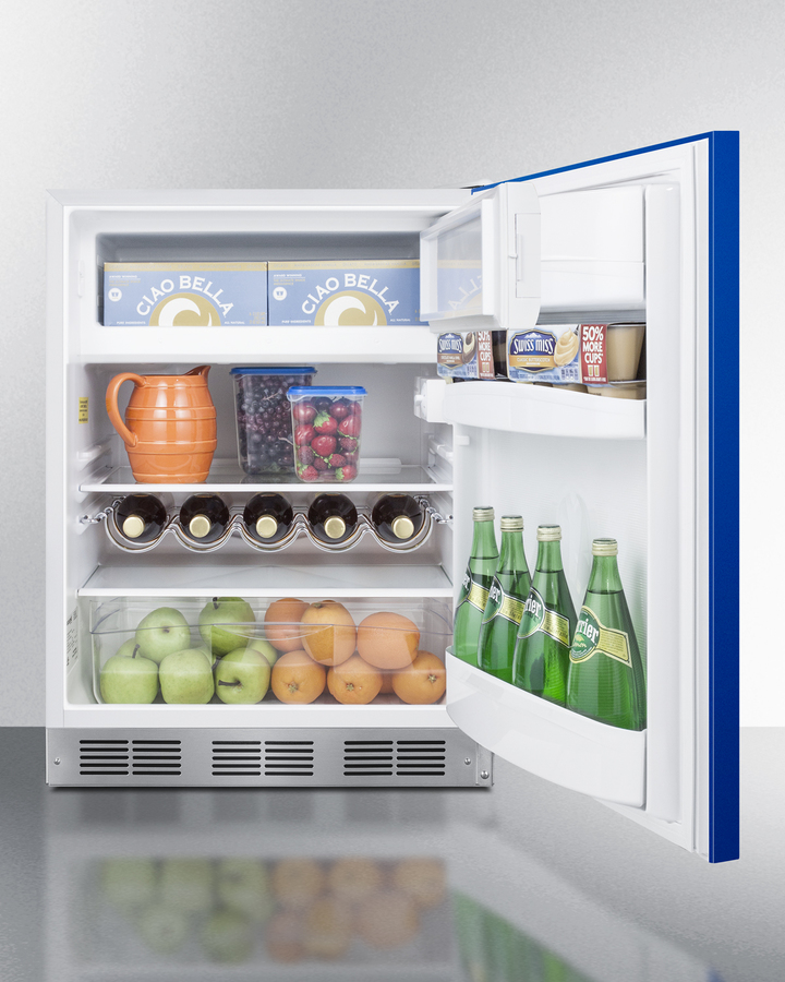 24" Wide Refrigerator-Freezer BRF631BKB