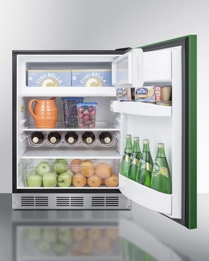 24" Wide Refrigerator-Freezer BRF631BKG