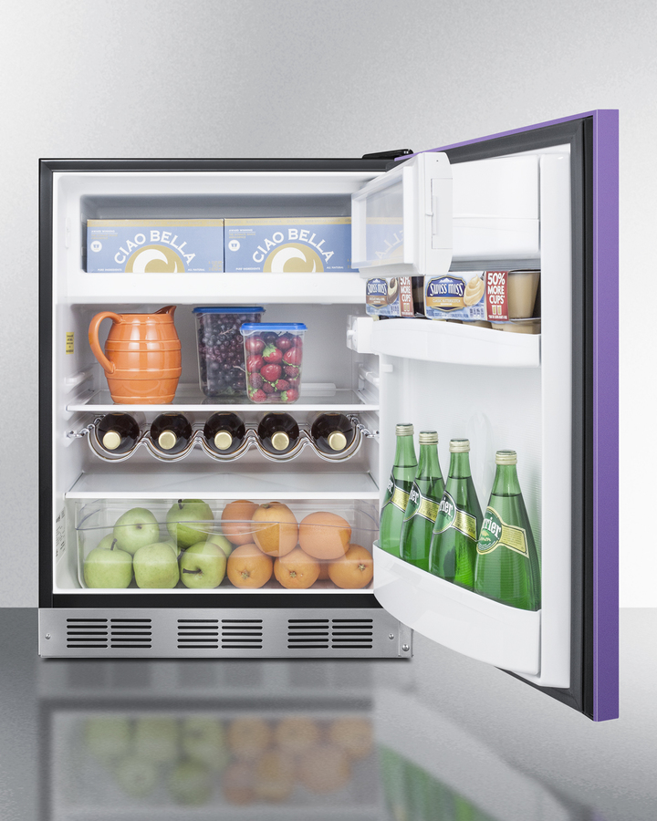 24" Wide Refrigerator-Freezer BRF631BKP