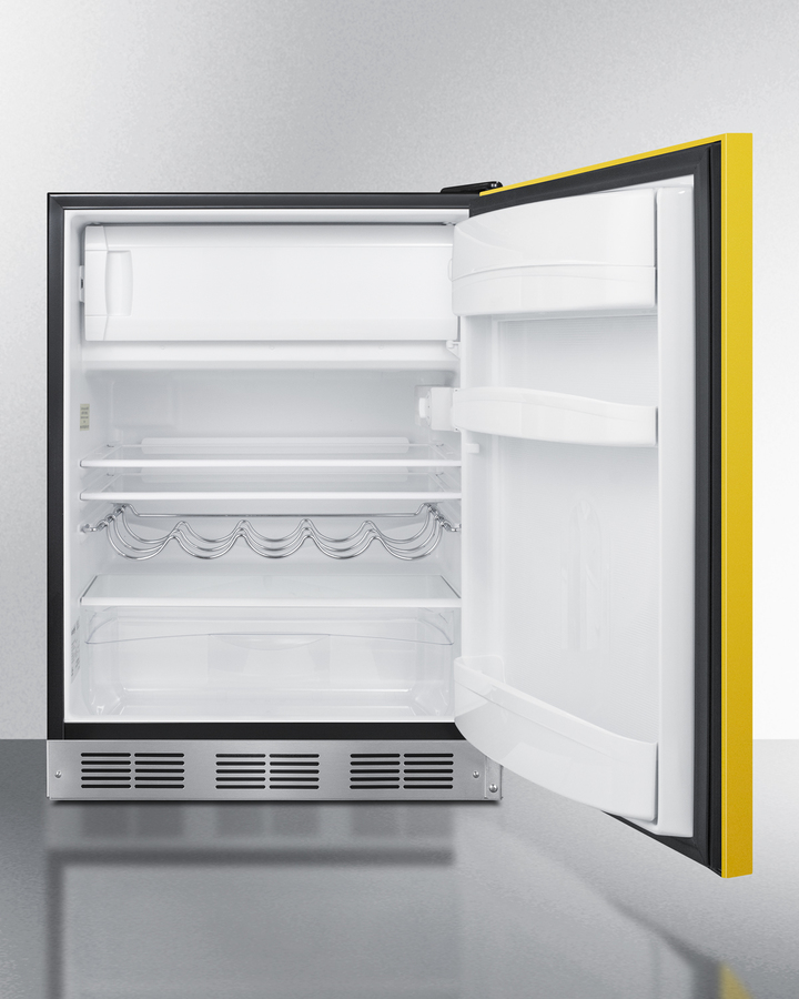 24" Wide Refrigerator-Freezer, ADA Compliant BRF631BKYADA