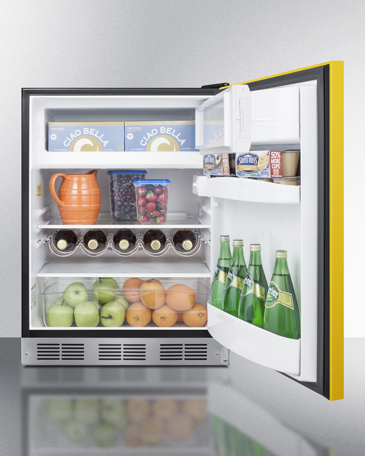 24" Wide Refrigerator-Freezer, ADA Compliant BRF631BKYADA