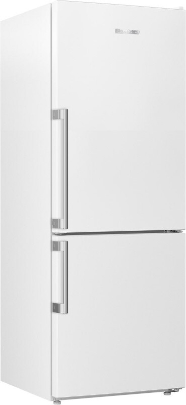 24" Counter Depth 11.43 cu. ft. Bottom Freezer Refrigerator White view 2