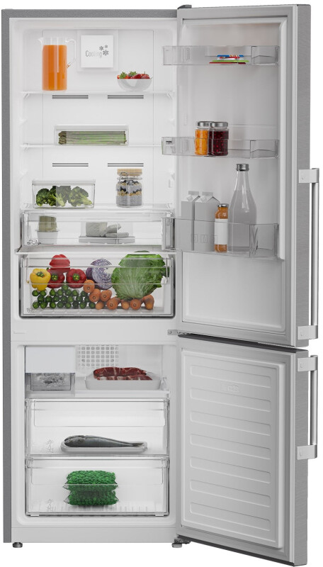 24" Counter-Depth Bottom Freezer Refrigerator With Ice Maker view 3