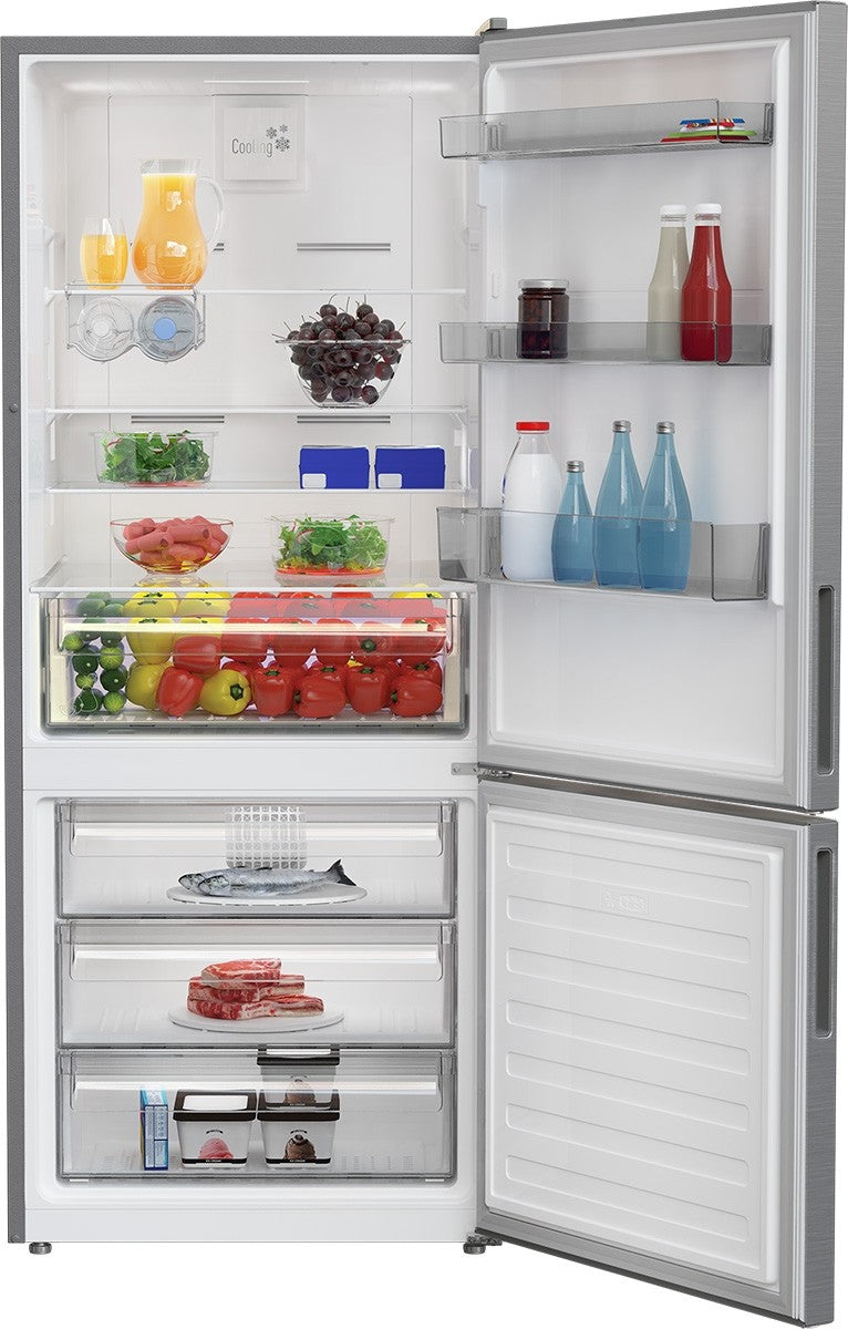 28" Counter Depth Bottom Freezer Refrigerator view 2