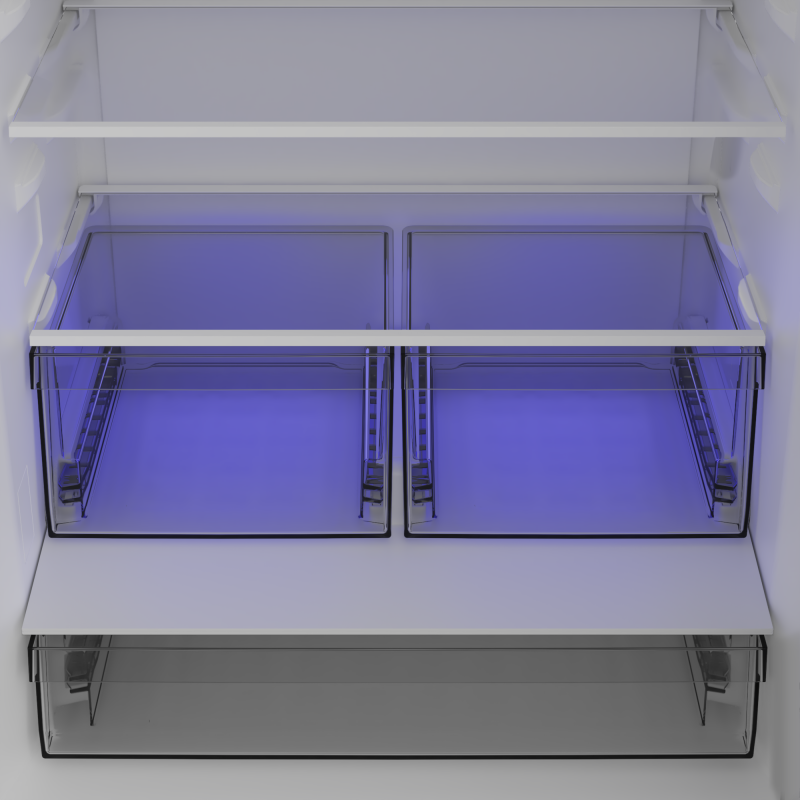 30" Counter Depth Bottom-Freezer Refrigerator view 7