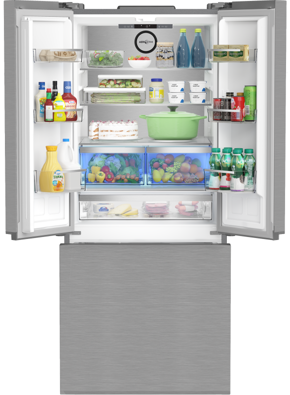 30" Counter-Depth French Door Refrigerator BRFD21612SS