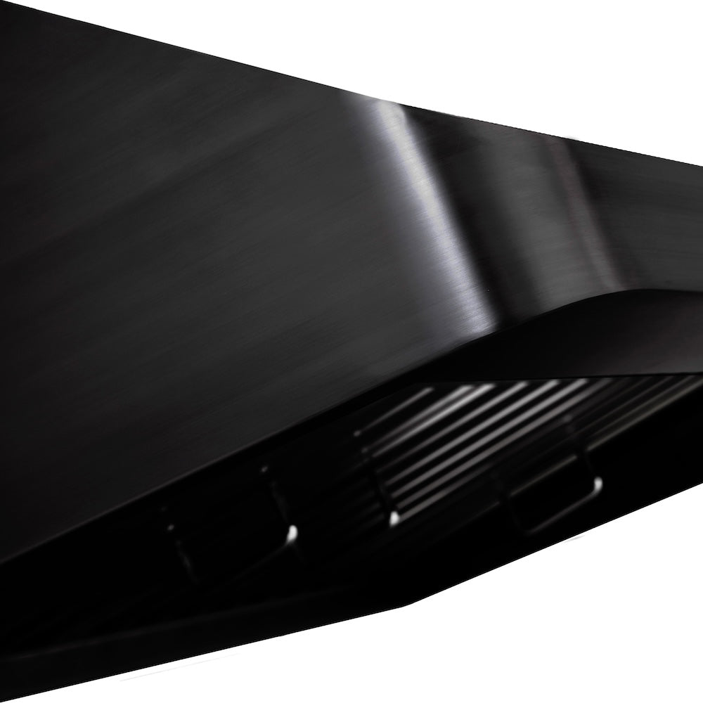 36 In. 600 Cfm Ducted Under Cabinet Range Hood In Black Stainless Steel BS62336
