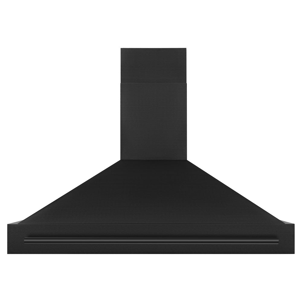 48 In. Black Stainless Steel Range Hood With Black Stainless Steel Handle BS65548BS