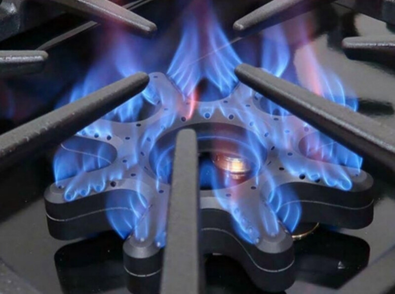 60″ Dual Fuel Range with 24″ Griddle BSDF606G