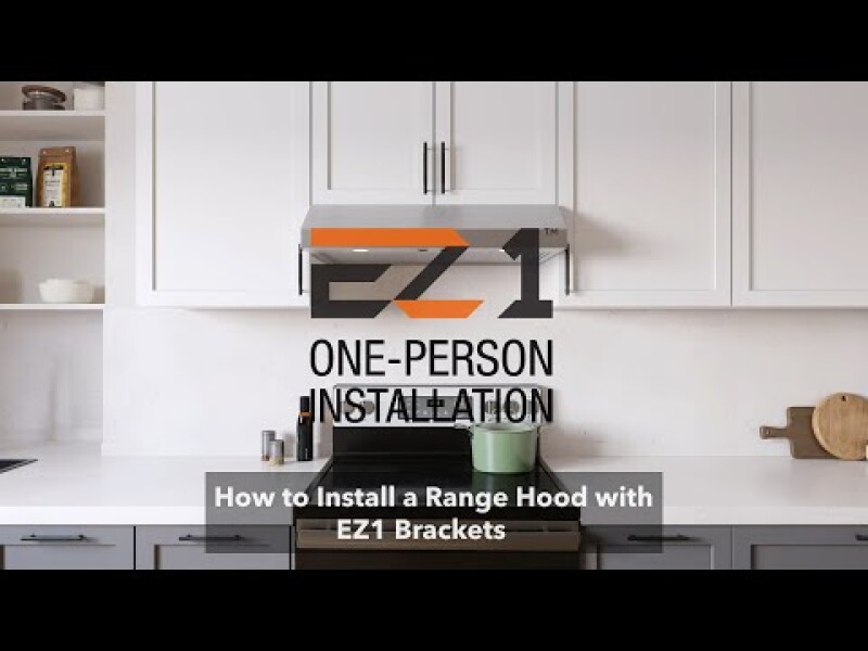 21Inch Ductless UnderCabinet Range Hood w/ Easy Install System, view 4