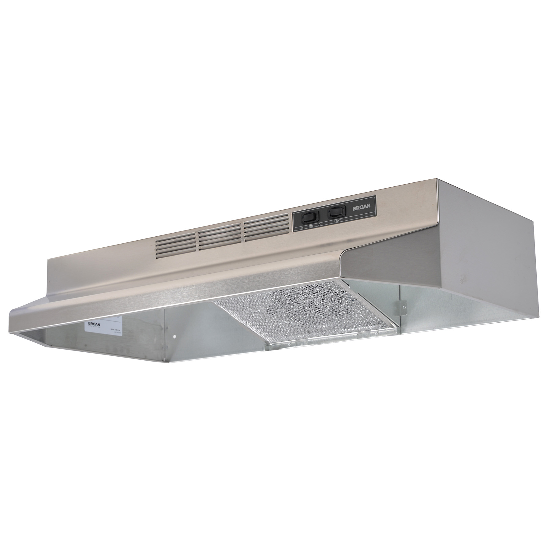 30-Inch Convertible Under-Cabinet Range Hood, 230 Max Blower CFM BUF403SS