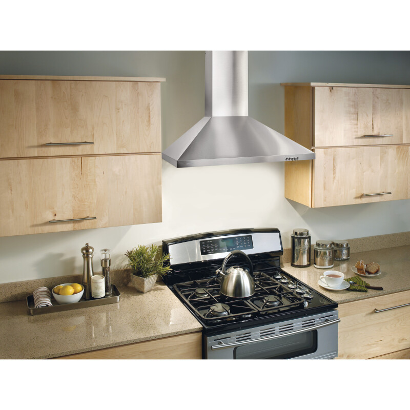 36-Inch Convertible European Style Wall-Mounted Chimney Range Hood, 350 CFM BW5036SS