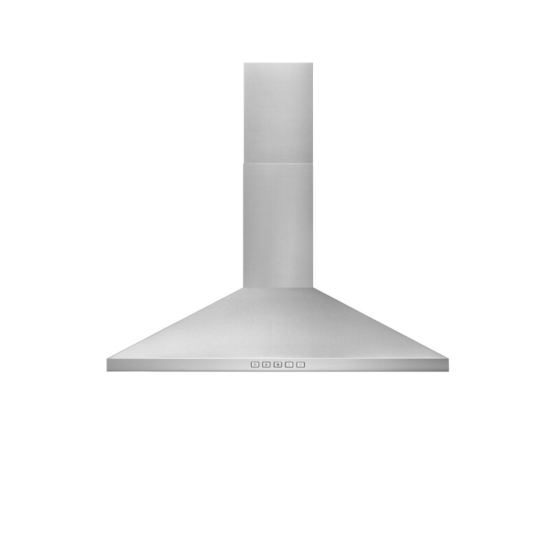 30-Inch Convertible Wall-Mount Pyramidal Chimney Range Hood, 450 MAX CFM BWP2304SS