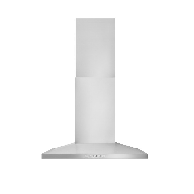 30-Inch Convertible Wall-Mount Low Profile Pyramidal Chimney Range Hood, 450 MAX CFM BWS2304SS