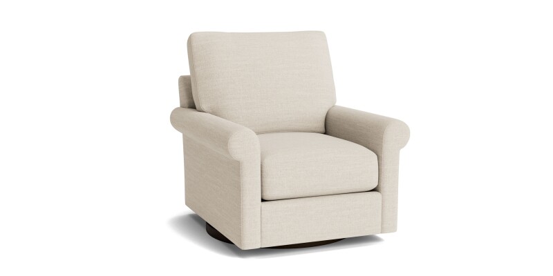 True Custom™ True Custom® Roll Arm Swivel Chair C10005SF32